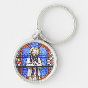 Porte-clés Saint Jean Vianney Guide de l'Âme Premium Impressi