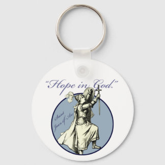 Porte-clés Saint Joan of Arc - Christian Key Chain
