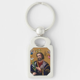 Porte-clés Saint Joseph gardien de la Sainte Famille
