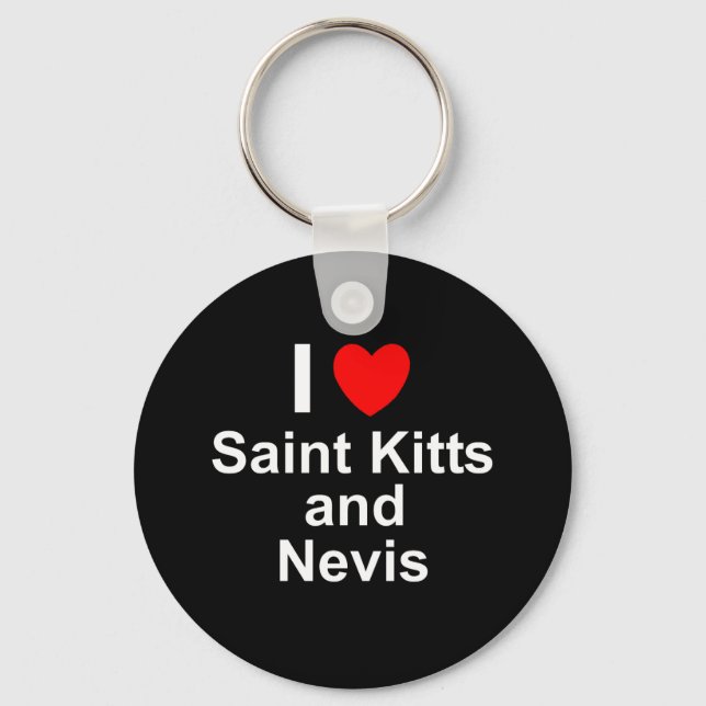 Porte-clés Saint-Kitts-et-Nevis (Recto)