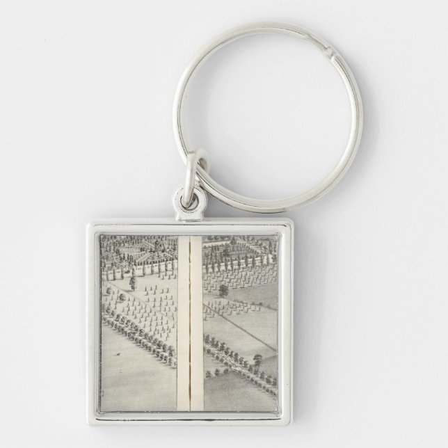 Porte-clés Saint-Louis, Missouri 12 (Devant)