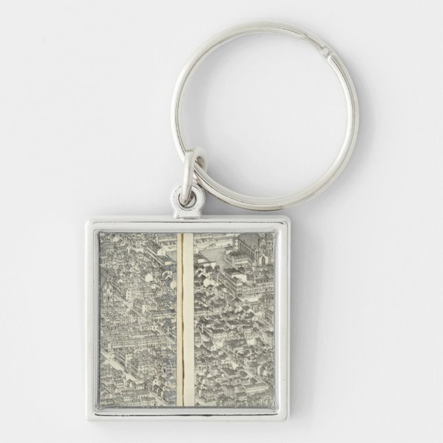 Porte-clés Saint-Louis, Missouri 4 (Devant)