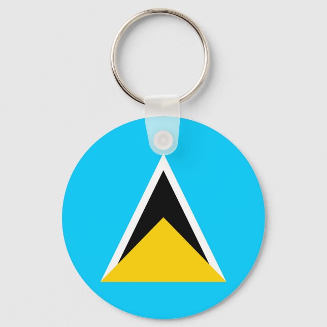 Porte-clés Saint Lucia (Recto)