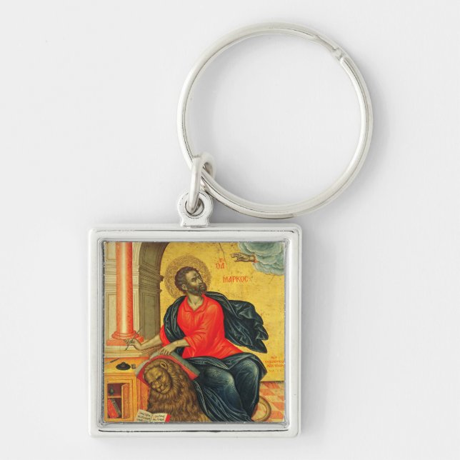 Porte-clés Saint Marc l'évangéliste icône orthodoxe (Devant)