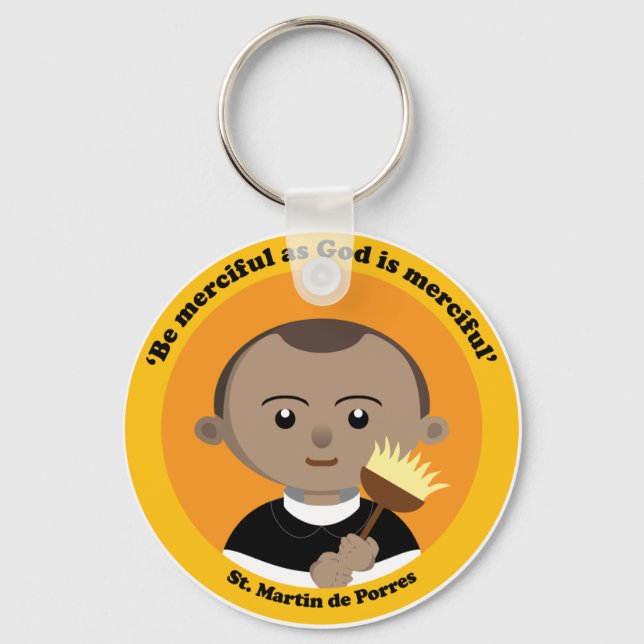 Porte-clés Saint Martin de Porres (Recto)