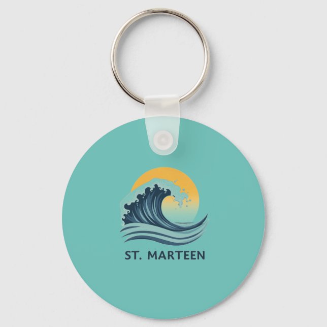 Porte-Clés Saint-Martin SXM | St Maarten (Recto)
