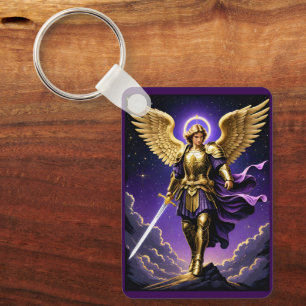 Porte-clés Saint Michel Archange catholique romain