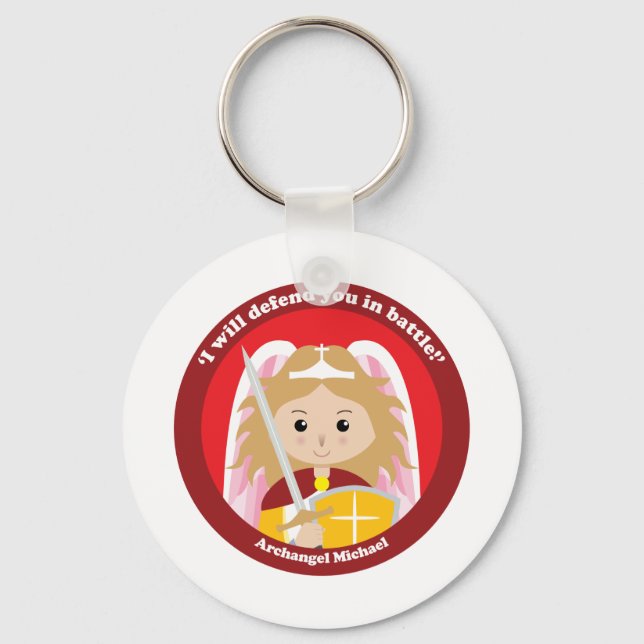 Porte-clés Saint Michel l'Archange (Recto)