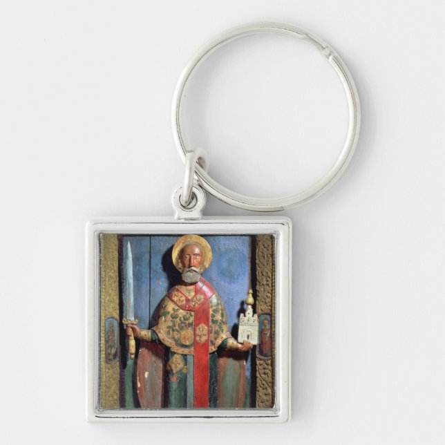 Porte-clés Saint-Nicolas de Mozhaisk, école de Yaroslavl (Devant)