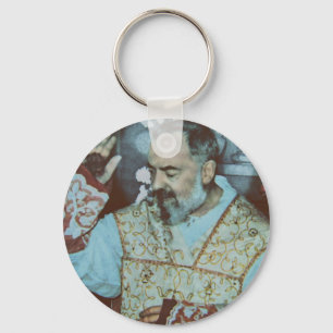 Porte-clés Saint Padre Pio