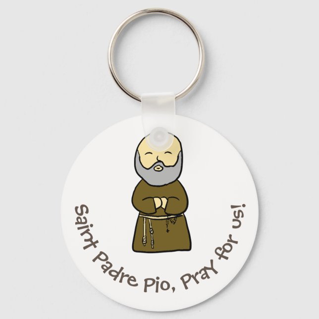 Porte-clés Saint Padre Pio Porte - clé (Recto)