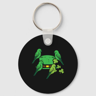 Porte-clés Saint Patrick Jour Oiseaux Casquettes Saint Paddys