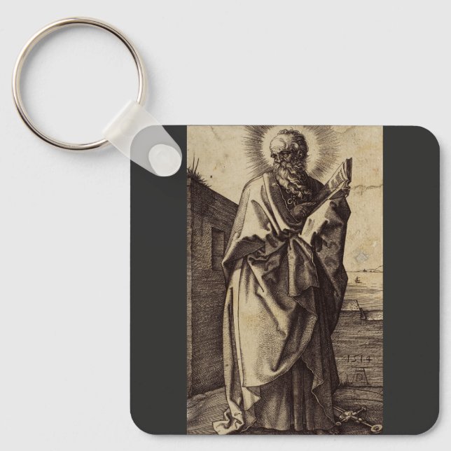 Porte-clés Saint Paul l'Apôtre Professeur des Nations Art (Recto)