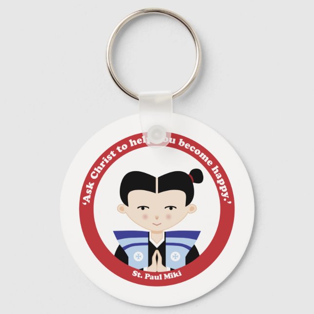 Porte-clés Saint Paul Miki (Recto)