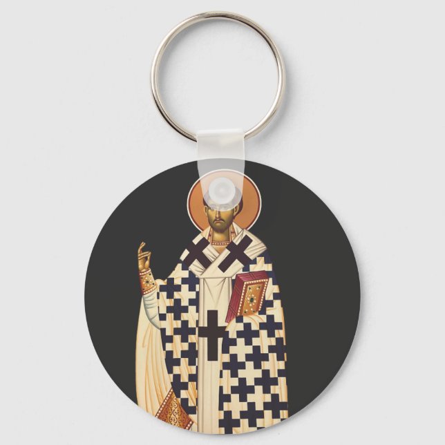 Porte-clés Saint Timothée, le premier évêque chrétien d'Ephès (Recto)