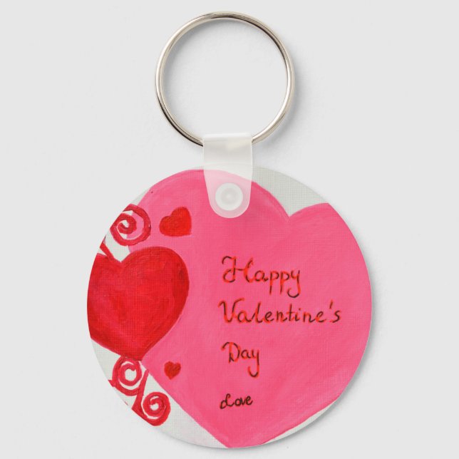 Porte-clés Saint Valentin (Recto)