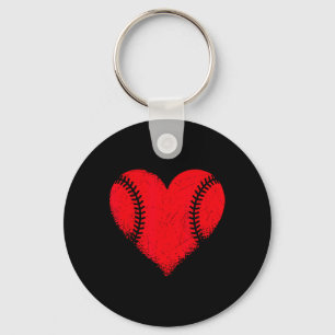 Porte-clés Saint Valentin Baseball Coeur Sport Garçons Ados G