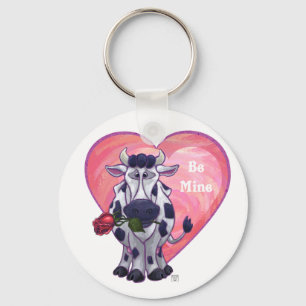 Porte-clés Saint Valentin de la vache