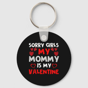 Porte-clés Saint-Valentin Garçons Désolé Filles Ma Maman Est