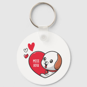 Porte-clés Saint Valentin, Mlle vous