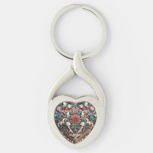 Porte-clés Saint-Valentin personnalisable