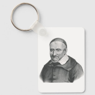 Porte-clés Saint Vincent de Paul Douce Miséricorde Art