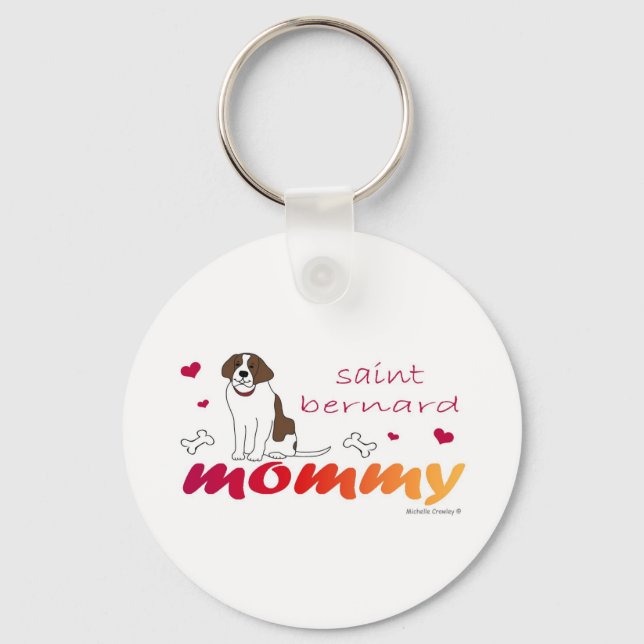 Porte-clés SaintBernardMommy (Recto)