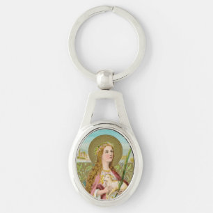 Porte-clés Sainte Agnès de Rome (BC 01)