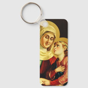Porte-clés Sainte Anne et Vierge Marie