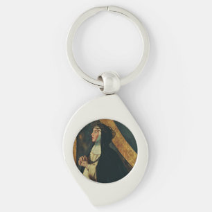 Porte-clés Sainte Catherine de Sienne par Juan Bautista Maino