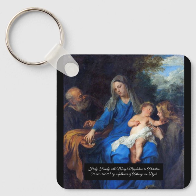 Porte-clés Sainte Famille (Recto)
