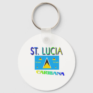 Porte-clés Sainte-Lucie