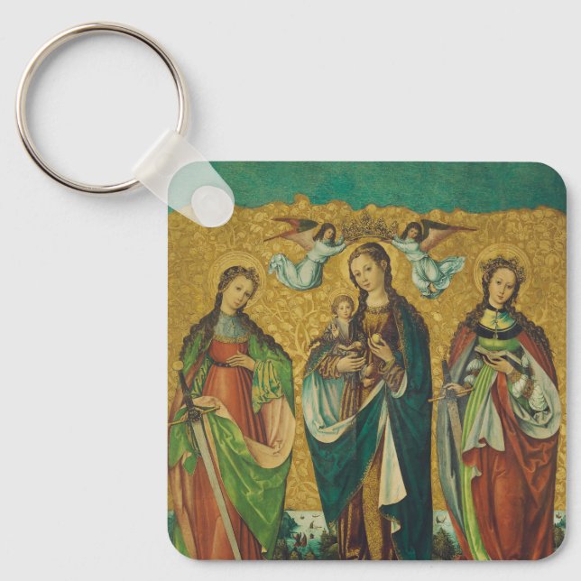 Porte-clés Sainte Perpétue et Sainte Félicité (Recto)