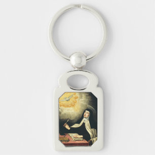Porte-clés Sainte Thérèse d'Avila Mystique du Feu Art