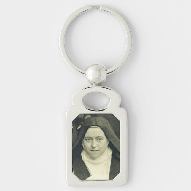 Porte-clés Sainte Thérèse de l'Enfant Jésus et de la Sainte F (Devant)