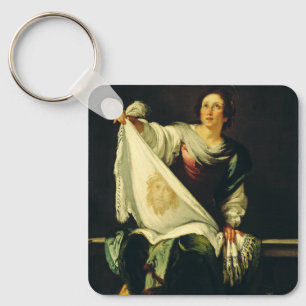 Porte-clés Sainte Véronique Art Le Miracle de la Sainte Face