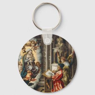 Porte-clés Saints with Mary and Baby Jesus