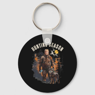 Porte-clés Saison Chasse Camo Chasse Trump Canard Chasse Tru