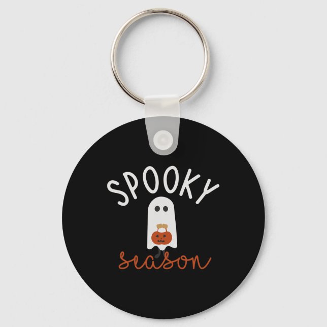 Porte-clés Saison éffrayante Ghost Fun mignon Costume Hallowe (Recto)