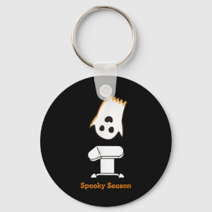 Porte-clés Saison éffrayante Halloween mignonne Ghost Gymnast