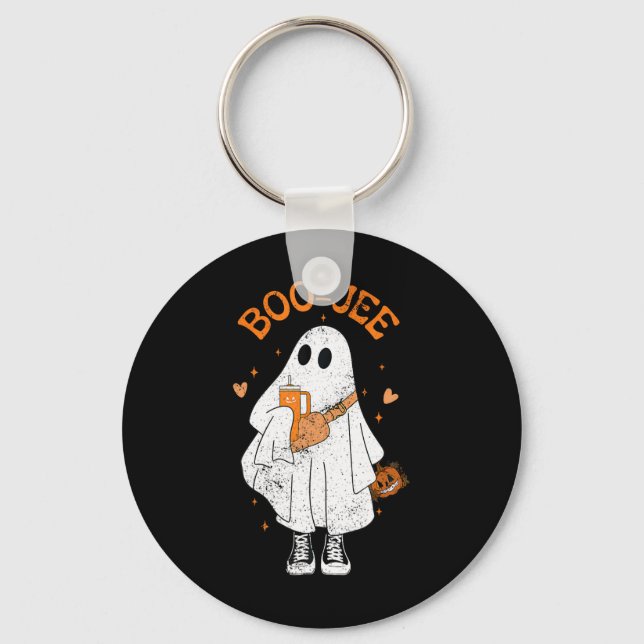 Porte-clés Saison éffrayante mignonne Fantôme Halloween Bouje (Recto)