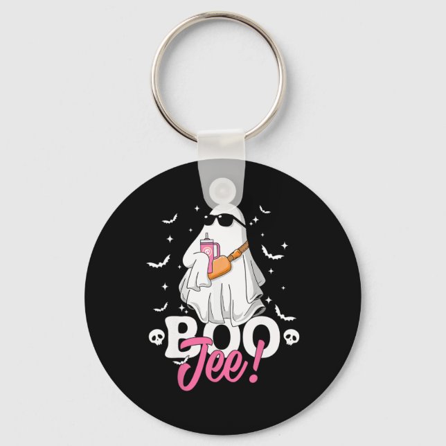 Porte-clés Saison éffrayante mignonne Fantôme Halloween Costu (Recto)