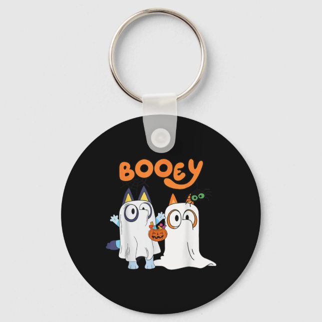 Porte-clés Saison Funny Ghost Booey Halloween Hommes Femmes K (Recto)
