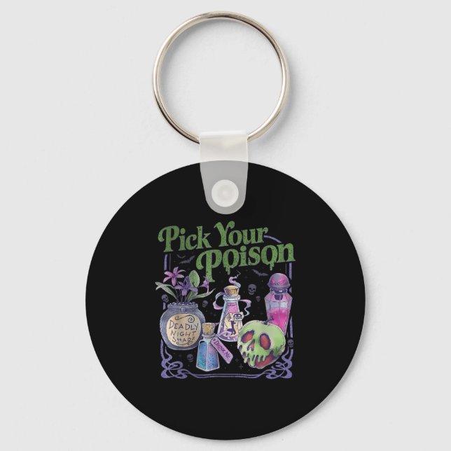 Porte-clés Saison Soky Vintage Ison Halloween (Recto)
