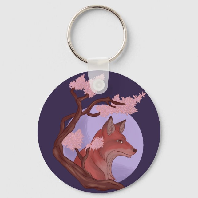 Porte-clés Sakura Fox (Recto)