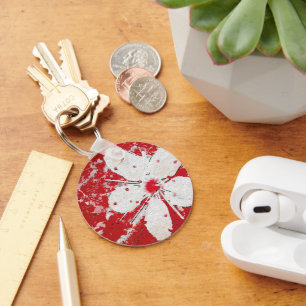 Porte-clés Sakura japonais cerisier fleur asiatique floral co