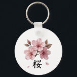 Porte-clés Sakura Katana Japanese Aesthetic<br><div class="desc">Embrace the fusion of strength and elegance with this Japanese-inspired design. Featuring a sharp Katana entwined with delicate pink Sakura (cherry blossoms) and traditional kanji for "Samurai Spirit" (侍の精神),  this piece is perfect for fans of aesthetic,  anime culture,  and minimalist Japanese art. A bold statement for any urban wardrobe.</div>