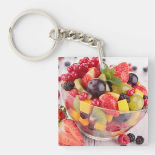 Porte-clés Salade de fruit frais
