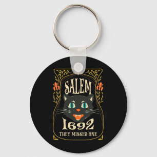Porte-clés Salem 1692 Ils Ont Manqué Une Sorcière Halloween