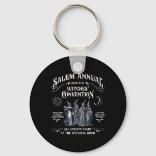 Porte-clés Salem annuel depuis 1692 Witches Convention Witch